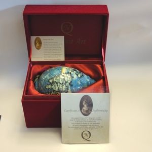 Ne'Qwa Art "Lanterns Glow" Christmas Ornament by Stewart Sherwood - handblown